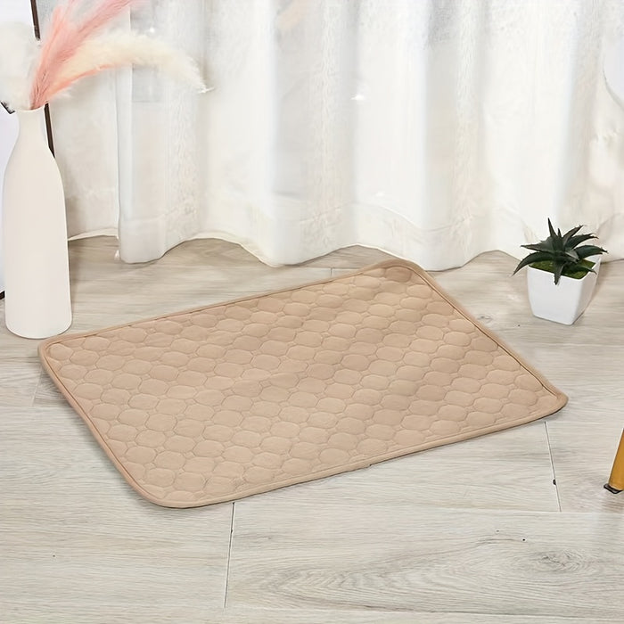 Washable Reusable Pet Pee Pad - Four-Layer Waterproof Dog Training Pad with Absorbent Core - Ideal for Housebreaking, And Travel - Cat Diaper And Dog Mattress Alternative Christmas Gift
