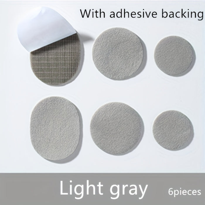 Athletic Shoe Heel Repair Patch - Mesh Upper & Inner Lining Anti-Wear Fabric, Prevents Holes & Cracks, Ideal for Sneaker Restoration, Heel Protection | Snug Fit Design | Textured Surface, Shoe Accessories