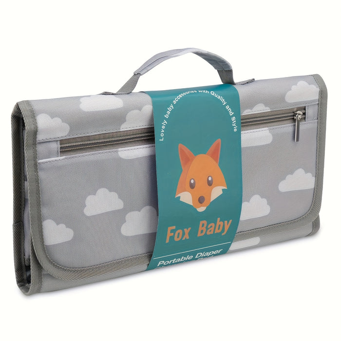 Portable Changing Pad For Baby Diaper Bag Or Changing Table Pad.One-Hand Diaper Change Pad. Waterproof Travel Changing Pad. BabyShower Gifts, Newborn Baby Essentials, Unisex Baby Stuff, ChristmasHalloween Thanksgiving Day Gif