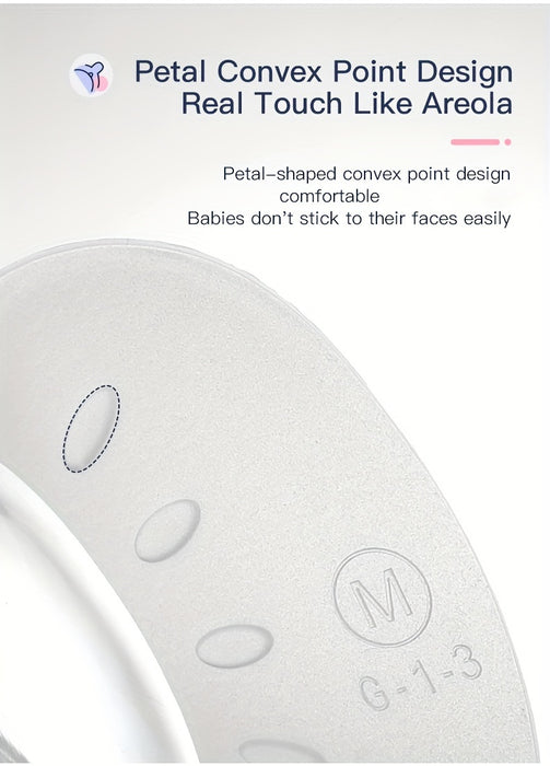 2pcs Breastfeeding Nipple Shields - Butterfly Shaped Silicone Nipple Protectors, Soft Nipple Covers - For Nursing Mothers -  Suitable for Sore or Flat Nipples -  Perfect Gift for New Moms