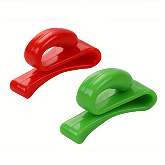2pcs Keys Clips Plastic Bag Hook Keys Clips Keys Holder Hook Folder For Purse Handbags Backpacks