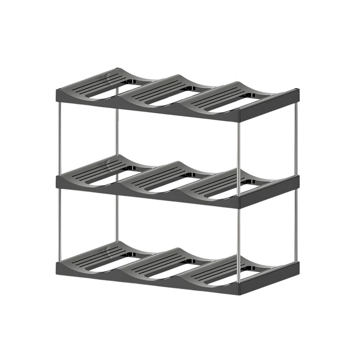 Multilayer Water Bottle Organizer For Stanley Tumbler Organizer Cabinet Stackable Wine Rack Beverage Thermos Storage shelf