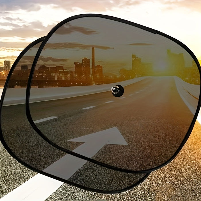 2-pack 2-Pack Car Suction Cup Sunshades, Window Sunshades for Cars, Block Sun Heat and UV Rays, Side Window Insulation