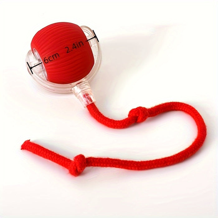 Interactive Electric Cat Toy with Sound - USB Rechargeable, Durable Chew-Resistant Ball for All Breeds, Interactive Cat Toy, Smart, Relieve Boredom