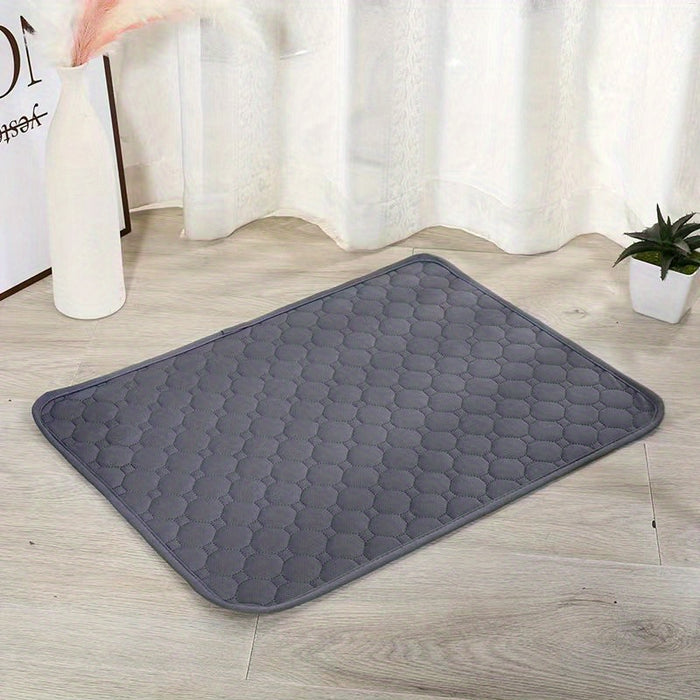 Washable Reusable Pet Pee Pad - Four-Layer Waterproof Dog Training Pad with Absorbent Core - Ideal for Housebreaking, And Travel - Cat Diaper And Dog Mattress Alternative Christmas Gift