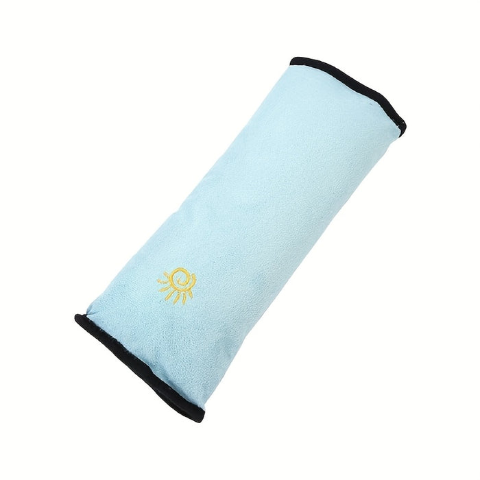 1pc Car Safety Shoulder Guard, Seat Belt Adjustment Retainer, Anti-Strangle Neck Seat Belt, Safety Seat Belt Pillow, Car Belt Plush Breathable Cushion Vehicle Shoulder Protection