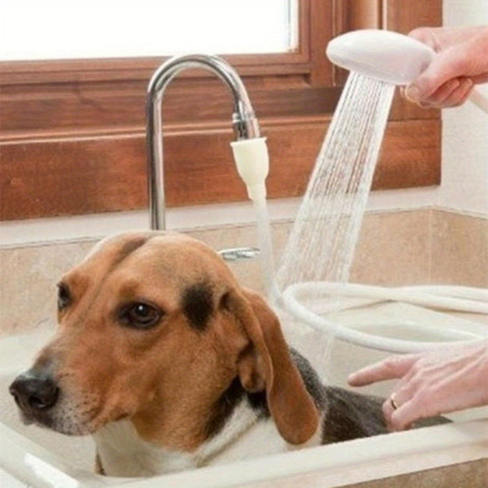 1pc Pet Cat Dog Shower Faucet Sprayer, Multi-Purpose Faucet with Easy Installation for Convenient Bathing