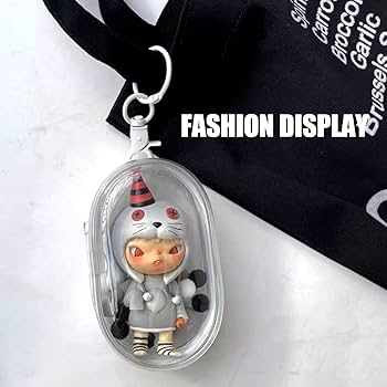 10/15cm Plush Doll Out Bag PVC Transparent Cotton Doll Transparent Display Pouch Clear Storage Case For Anime Cartoon Dolls New