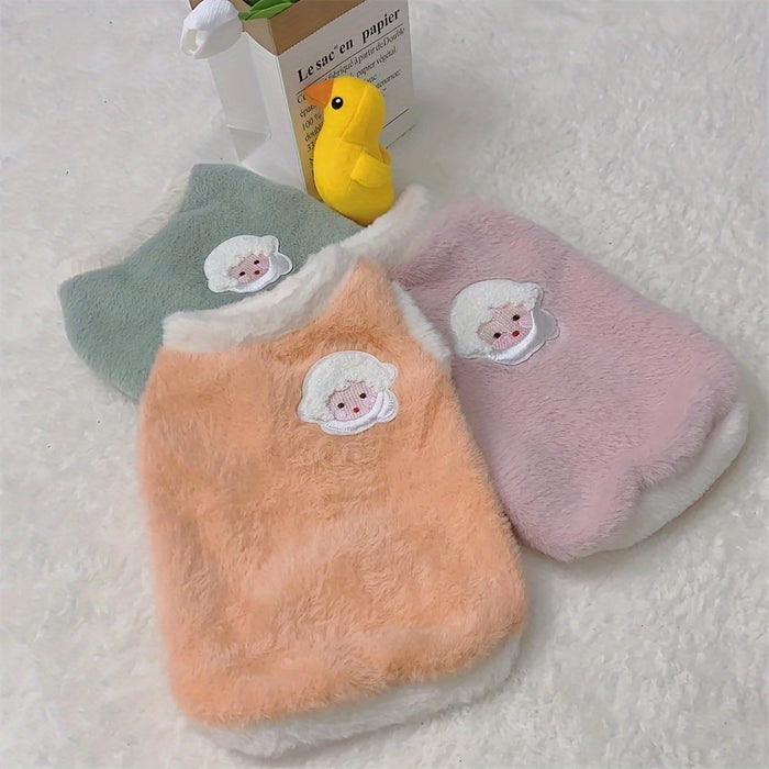 Adorable Autumn And Winter Cat Warm Thick Vest, To Prevent Shedding Christmas Gift