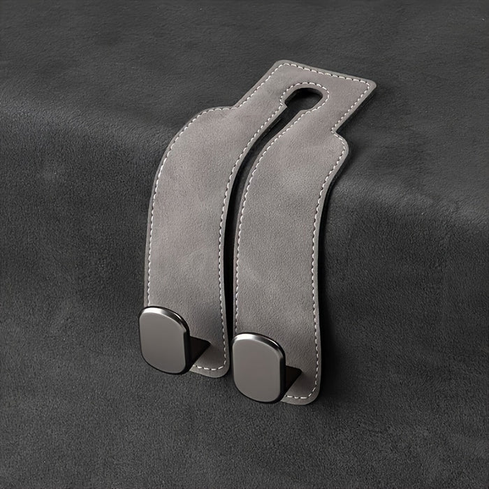 Car Seat Back Cover, Hidden Hook Design - Made of PU Material, Suitable for Various Models