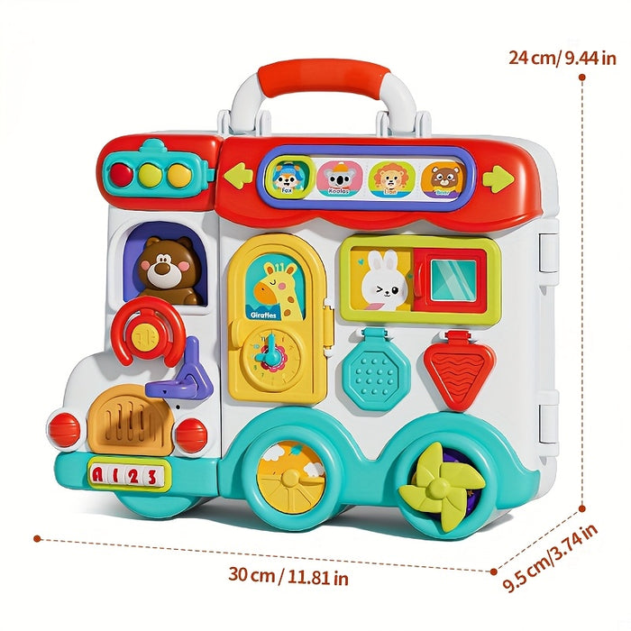 54 In 1 Busy Board Montessori Toys For Toddler 1-3, Learning Toddler Toys For 1+ Year Old, Educational Fine Motor Baby Toys For 12 18 Months, Birthday Gift For 1 2 3 Years Old Boys Girls