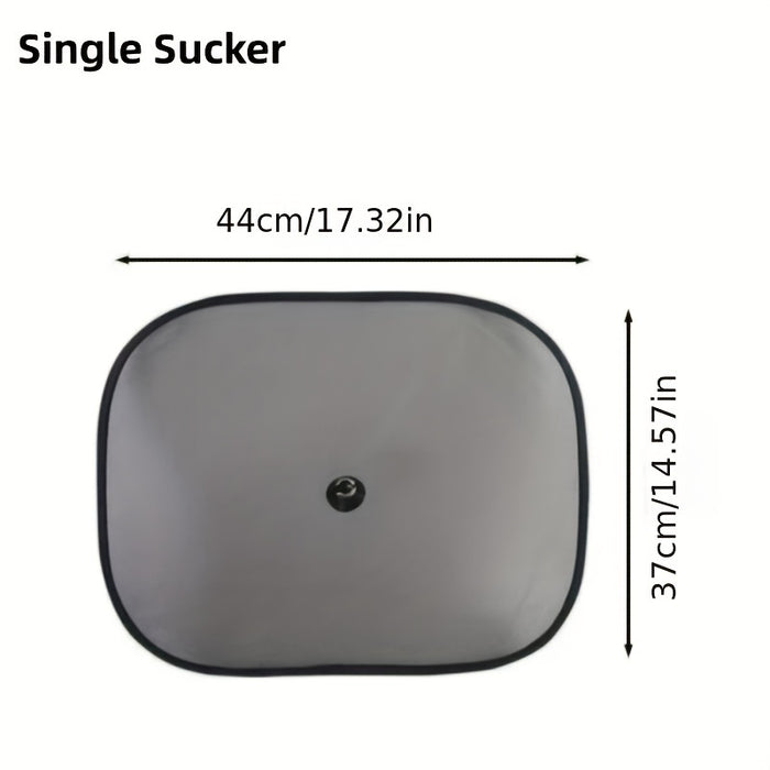 2-pack 2-Pack Car Suction Cup Sunshades, Window Sunshades for Cars, Block Sun Heat and UV Rays, Side Window Insulation