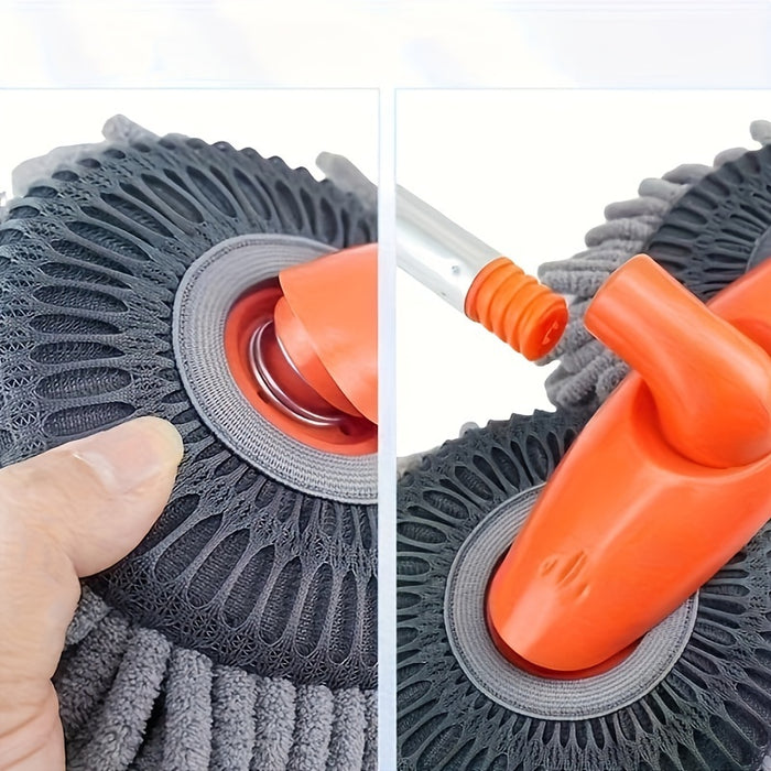 Double Head Suspended 360 Degree Rotating Car Wash Brush 1pc