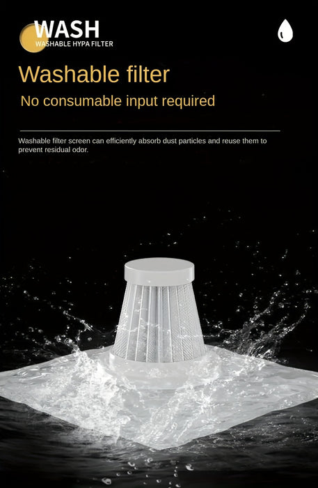 3-in-1 Wireless Vacuum Cleaner: Powerful Suction, Air Extraction & Dust Blowing for Home & Car Use