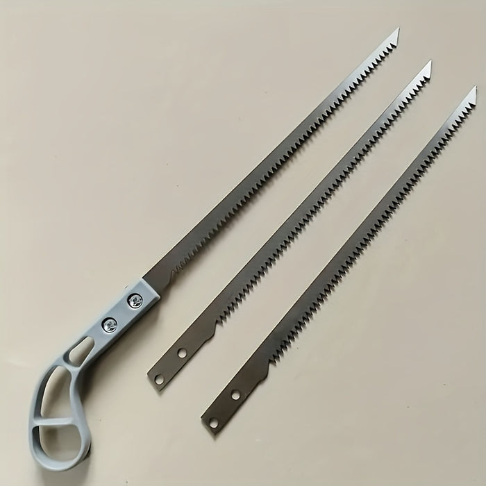 Versatile Mini Hand Saw for Gardening, Wall Paneling & Logging - Durable Plastic/Metal Construction, No Power Needed, Hand Saws for Tree Trimming
