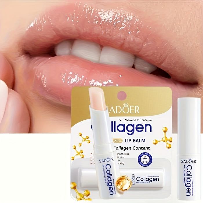 Collagen Lip Balm - Hydrating and Moisturizing, 2.7g