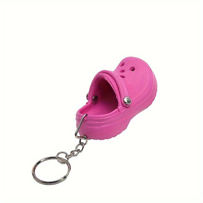 1pc Cute Mini Shoe Keychain, Creative Pendant Keyring, Bag Accessories Car Ornament Keychain Pendant Accessories