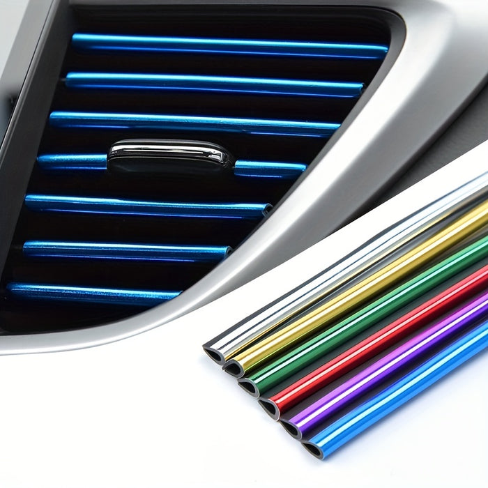 10pcs 10 Pcs Car Air Conditioner Outlet Decorative U-Shape Moulding Trim for Car Styling Door Edge Corner Protector