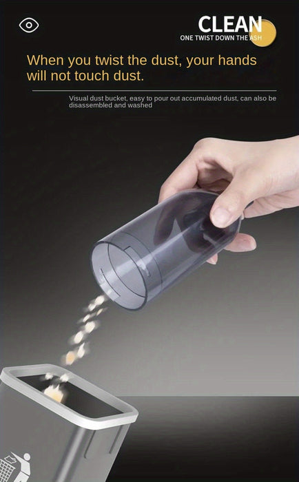 3-in-1 Wireless Vacuum Cleaner: Powerful Suction, Air Extraction & Dust Blowing for Home & Car Use