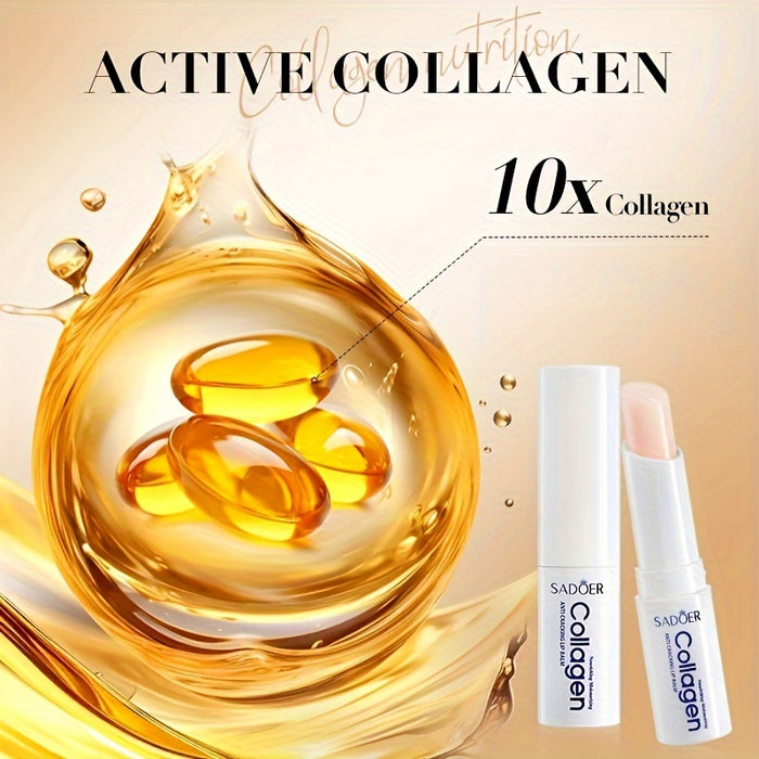 Collagen Lip Balm - Hydrating and Moisturizing, 2.7g