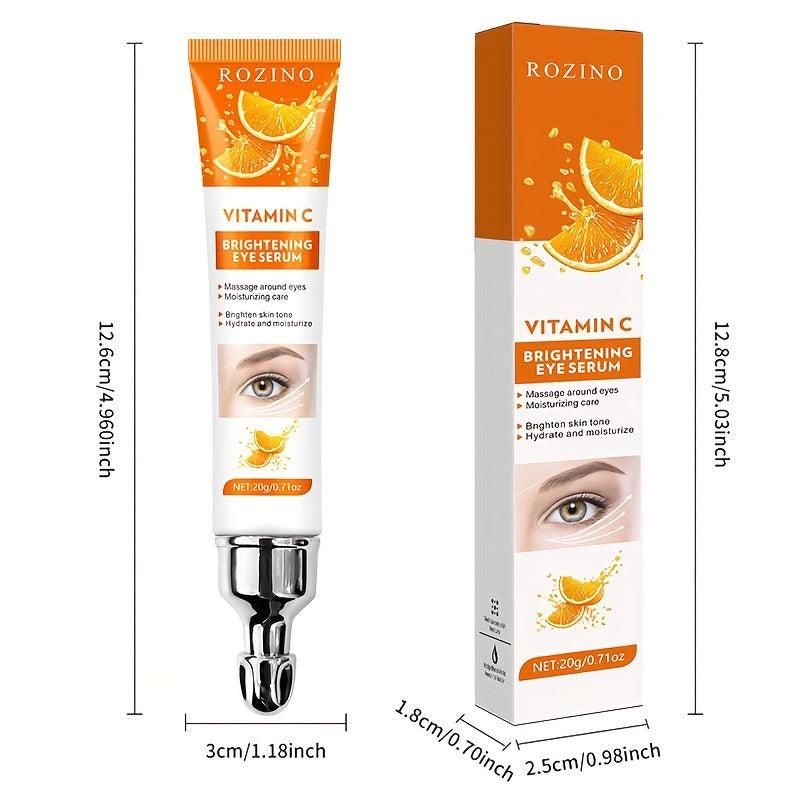Vitamin C Eye Cream: Rich in Vitamin C And Other Precious Essence, Compact Eye Skin. A Gentle Swipe, Infuse The Vitality of Your Eyes, Show Charming Brilliance