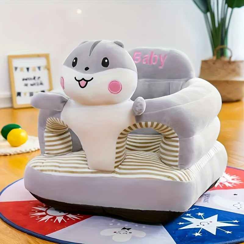 1 Cute Cartoon Youngsters Sofa Chair - Soft, Thickened, Sturdy Green Safe for Youngsters to Safely Learn to Sit And Play - Portable, Space-saving Design