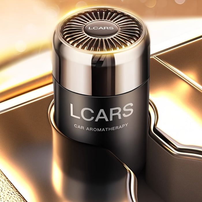1pc LCARS Car Aromatherapy Balm - Long-Lasting Fragrance for Vehicle, Home, and Office Use - Elegant Men'S Cologne Scent - Odor Eliminator - Single Pack