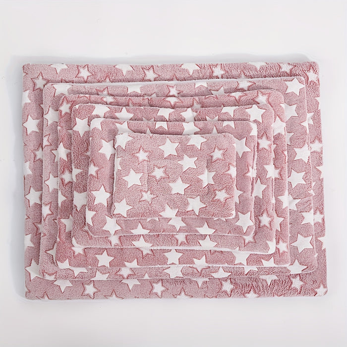 Thickened Warm Plush Blanket for Pets, Suitable for Cats And Dogs During Autumn And Winter.