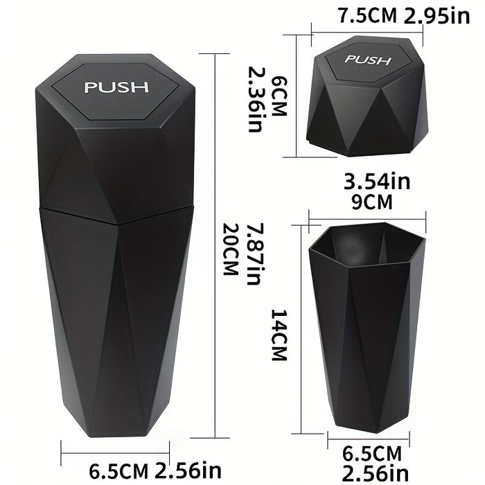 Car Trash Cans - Storage Boxes - Leakproof & Collapsible Design - For Car, Home, Office - Suitable for All Vehicles - Perfect Gift for Drivers