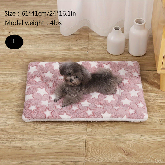 Thickened Warm Plush Blanket for Pets, Suitable for Cats And Dogs During Autumn And Winter.