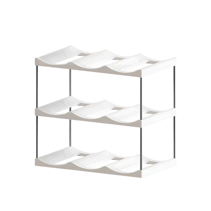 Multilayer Water Bottle Organizer For Stanley Tumbler Organizer Cabinet Stackable Wine Rack Beverage Thermos Storage shelf