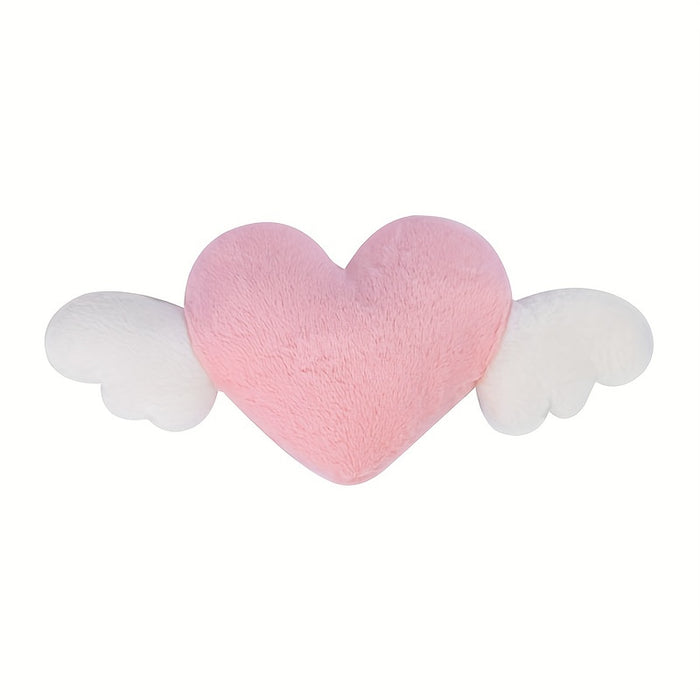 1pc Cute Cartoon Car Headrest Pillow, Neck Support Pillow, Cartoon Duck Love Heart Back Waist Pillow Seat Back Cushion Car Interior Decoration