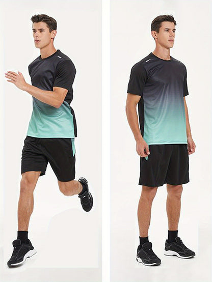 Men'S Sportswear for Running And Fitness, Breathable Short-Sleeve T-Shirt, Quick-Dry Clothing, Basketball Gear, Summer Tank Top.