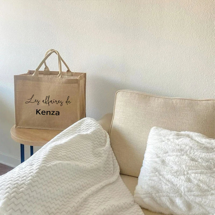 Personalized Jute Bag Bridesmaid Gift Bag