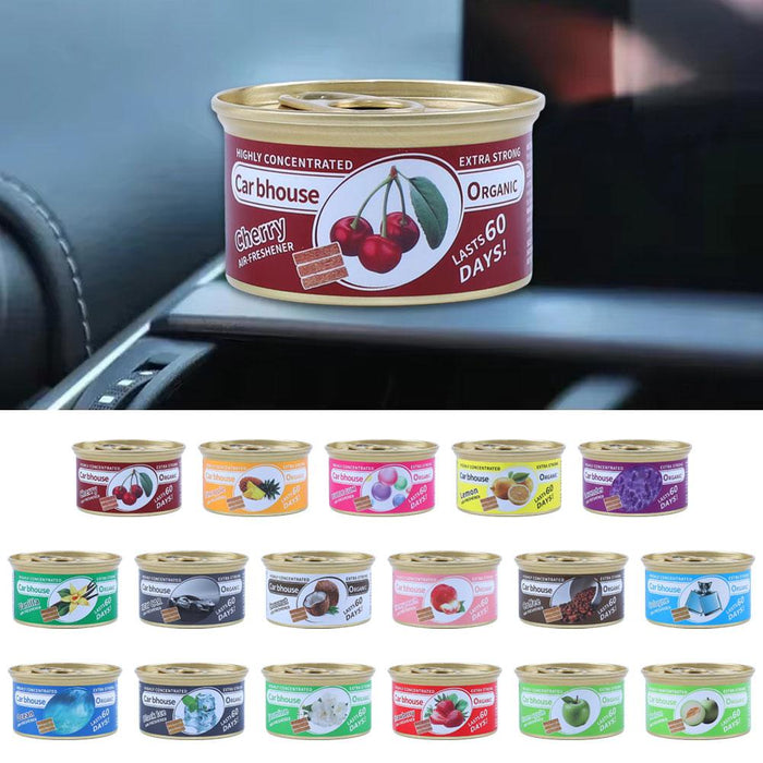 Car Supplies Canned Wood Blocks Air Freshener Scent Organic Cans Odor Eliminator Essential Long-Lasting For Closet Bathroom