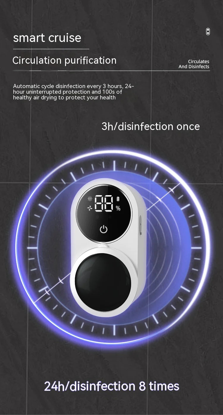 UltraClean UV-C Toothbrush Sterilizer