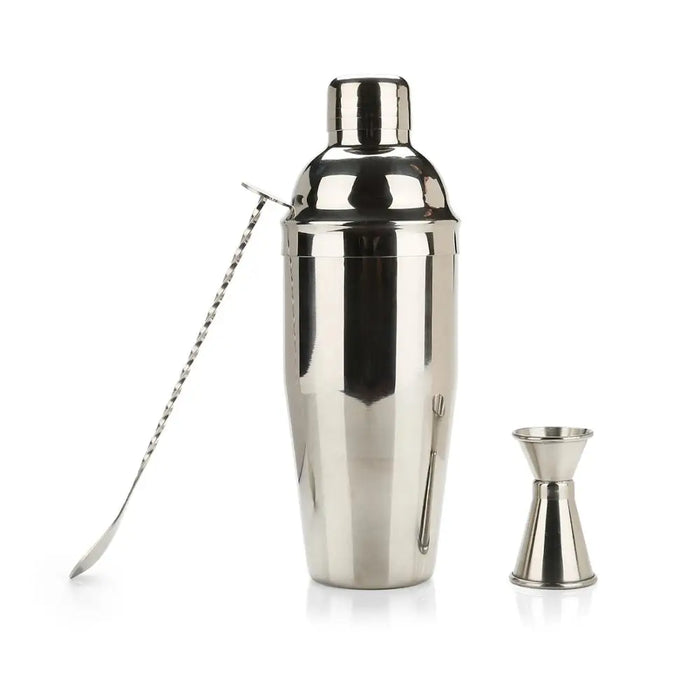 Cocktail Shaker Making Set Stainless Steel Bar Tools Bartender Kit 750ML Mixer Wine Martini Boston Shaker Kit For Drink Party