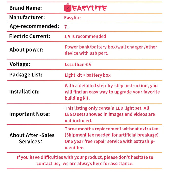 Winter Village Station Series LED Light Kit