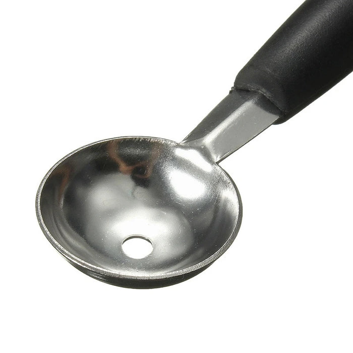 LMETJMA Stainless Steel Double Ended Headed Fruit Icecream Ball Spoon Diameter Melon Baller Fruit Vegetable Tools PY0039