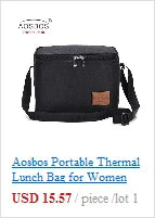 Unisex Insulated Portable Thermal Lunch Bags