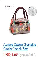 Unisex Insulated Portable Thermal Lunch Bags