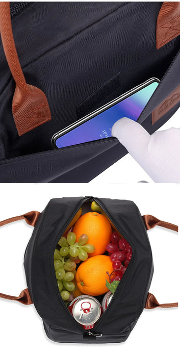 Unisex Insulated Portable Thermal Lunch Bags