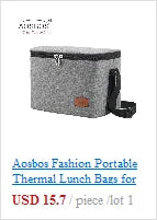 Unisex Insulated Portable Thermal Lunch Bags