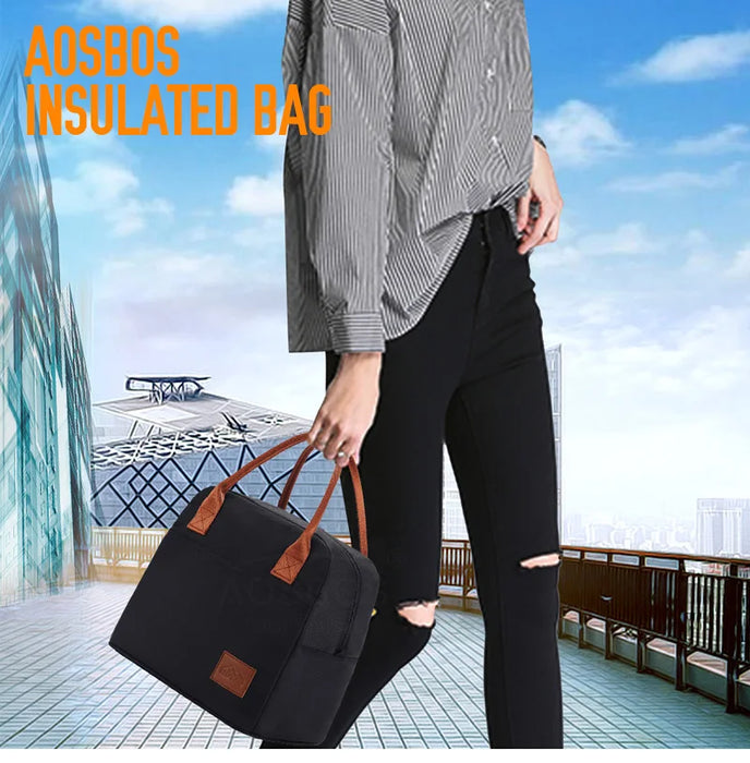 Unisex Insulated Portable Thermal Lunch Bags