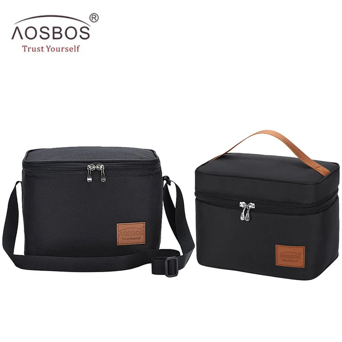 Unisex Insulated Portable Thermal Lunch Bags