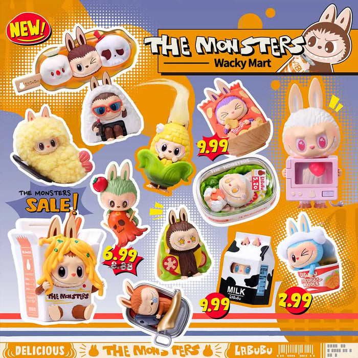 LABUBU THE MONSTERS Wacky Mart Series Figures
