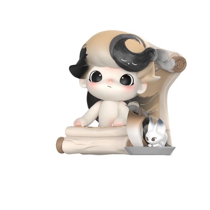 Dimoo Stories In The Cup Series Blind Box Mystery Surprise Box Cute Doll Ornament Toy Gift