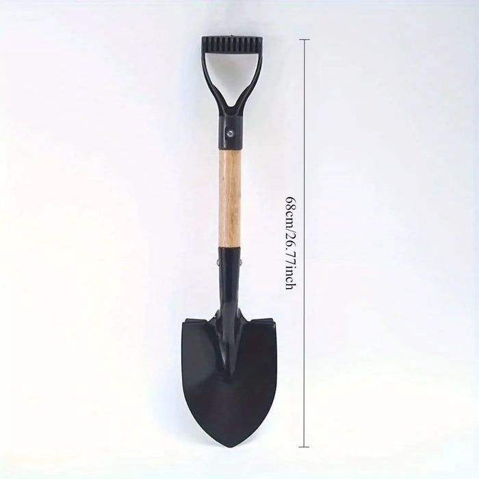 35.8/50.5cm Digging Shovel Manganese Steel Shovels Kids Trowel Waterproof Rustproof Garden Scoop for Outdoor Beach Camping