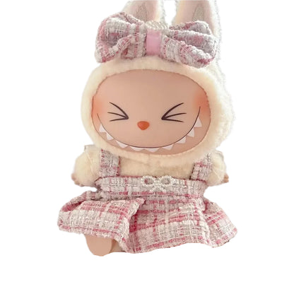 Labubu Doll Clothes Outfit Accessories For Korea Kpop Exo Labubu Idol V1 V2 Skirt sweater Clothing Gift