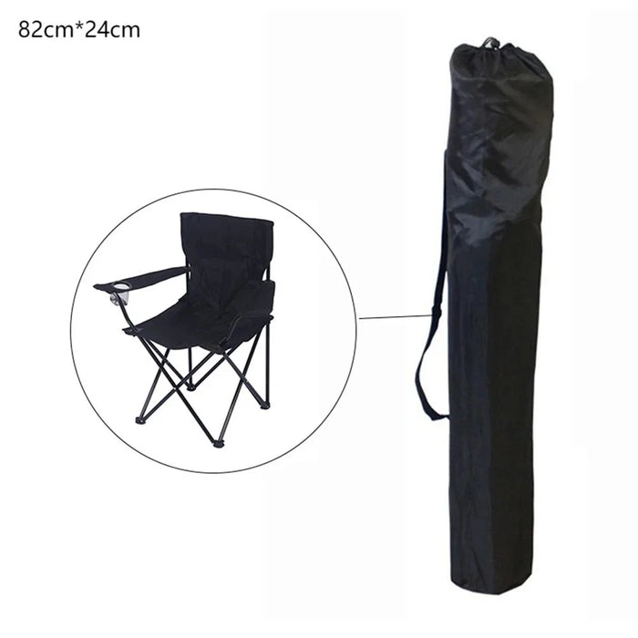 1pcs Outdoor Chair Portable Folding Chair Storage Bag Camping Chair Oxford Cloth Drawstring Pockets Furniture Storage Bag